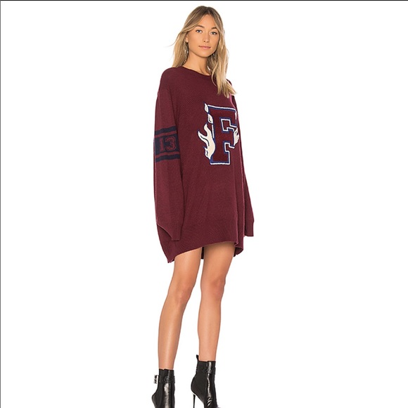 Fenty x puma varsity letter sweater dress - Picture 2 of 3